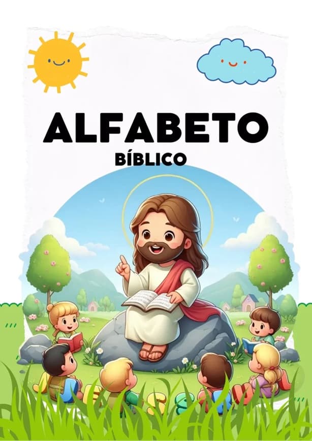 Amostra 4: página de atividade bíblica infantil do Kit Pequenos Discípulos